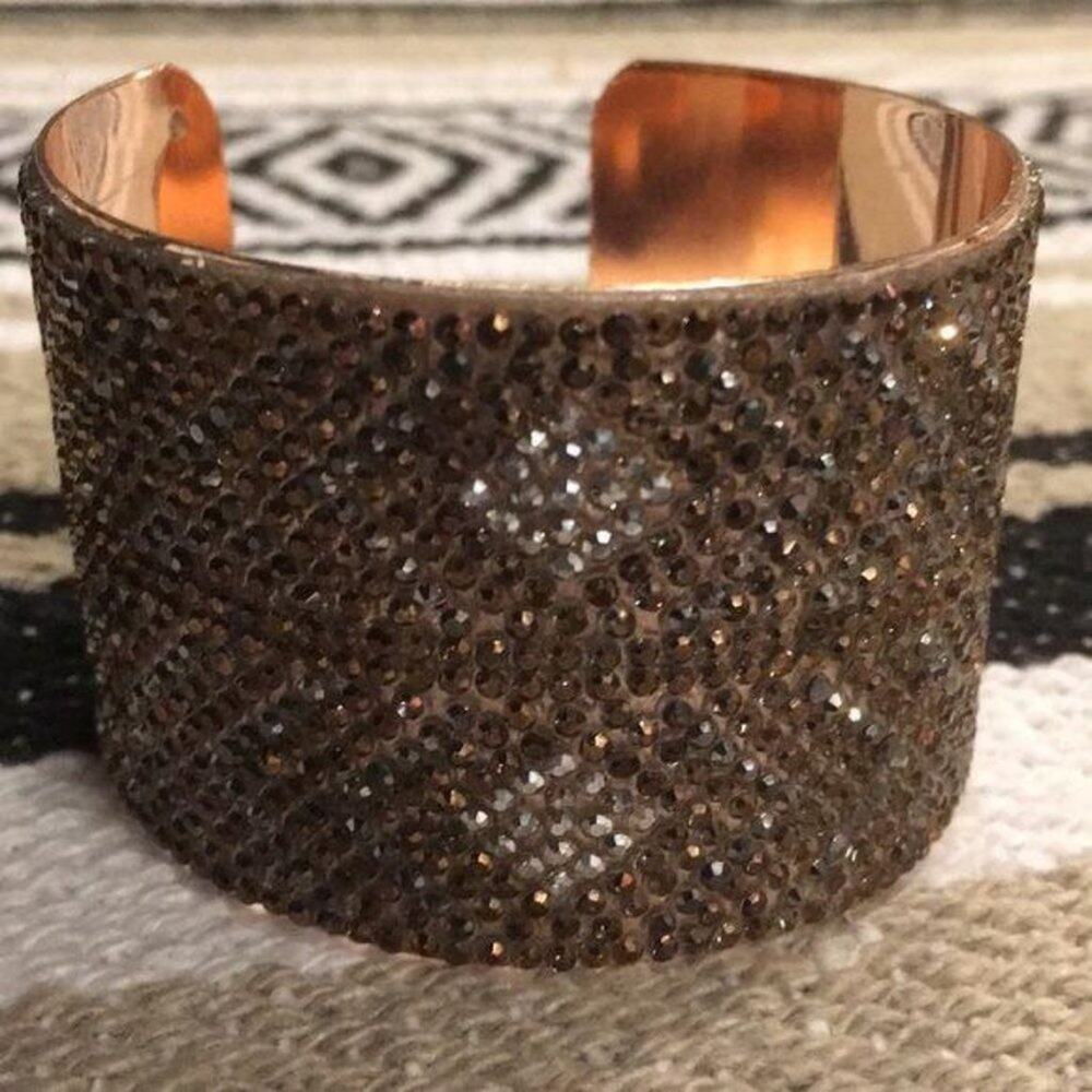 Sophia & Kate sparkly bracelet Copper tones Fancy